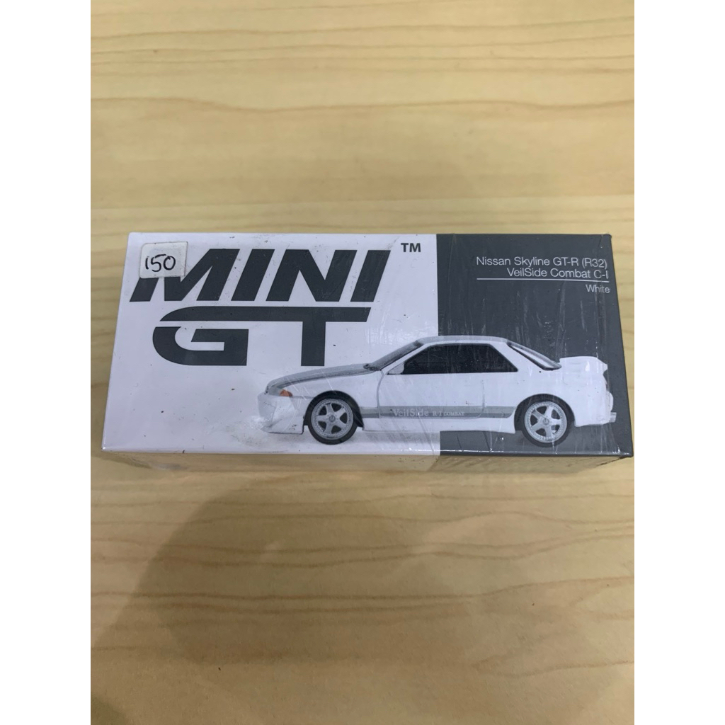 mini gt nissan skyline gt-r (r32) white