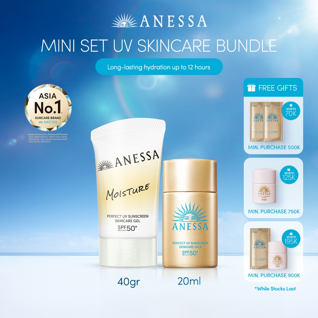 Anessa - Mini Set UV Skincare Bundle - Sunscreen