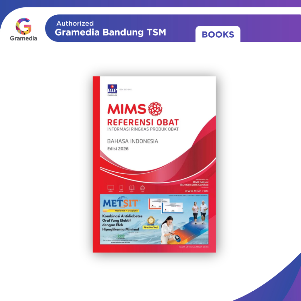 Gramedia Bandung TSM - MIMS Referensi Obat Bahasa Indonesia Edisi 2026