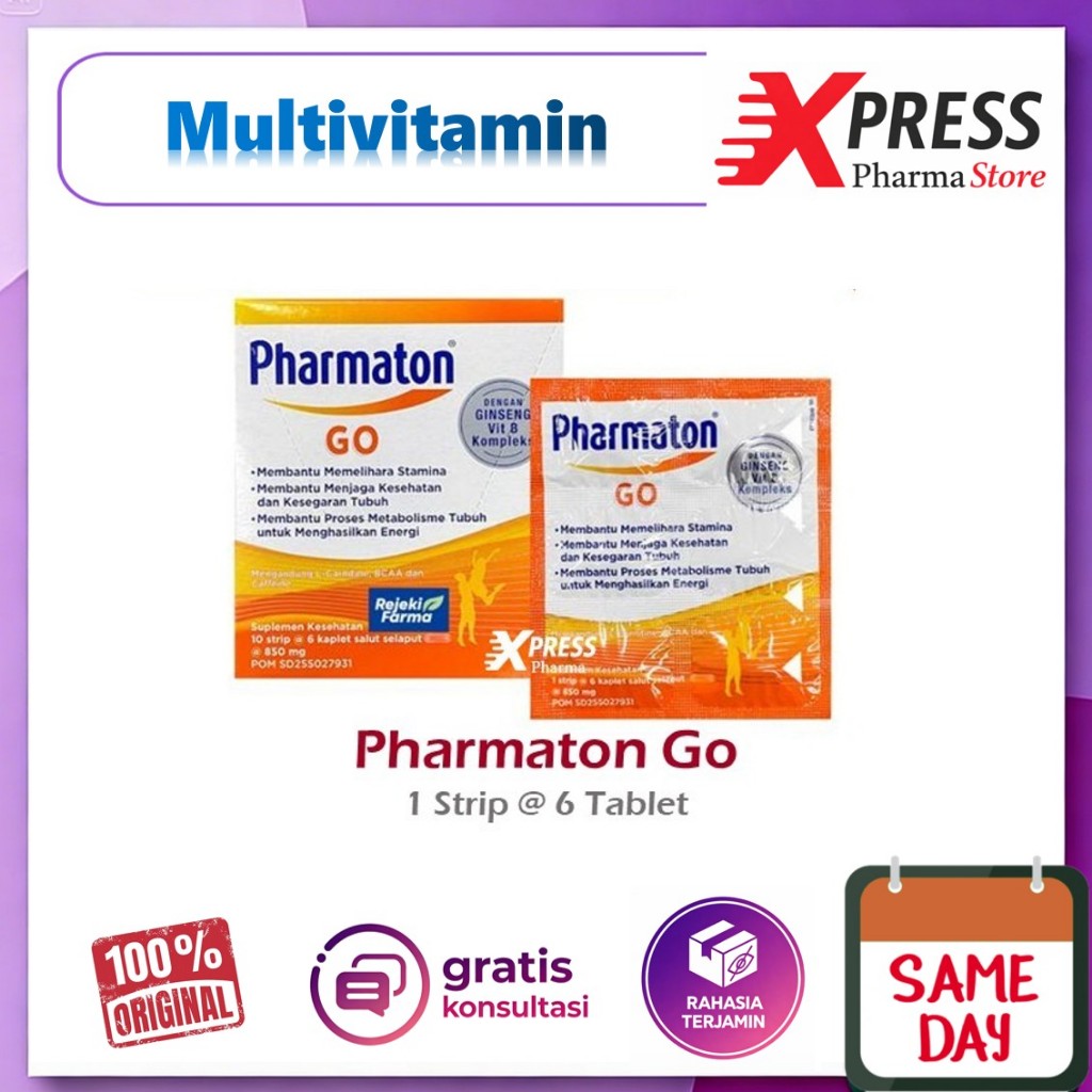 XPRESS  Pharmaton Go Multivitamin / Pharmaton Formula / Farmaton Go