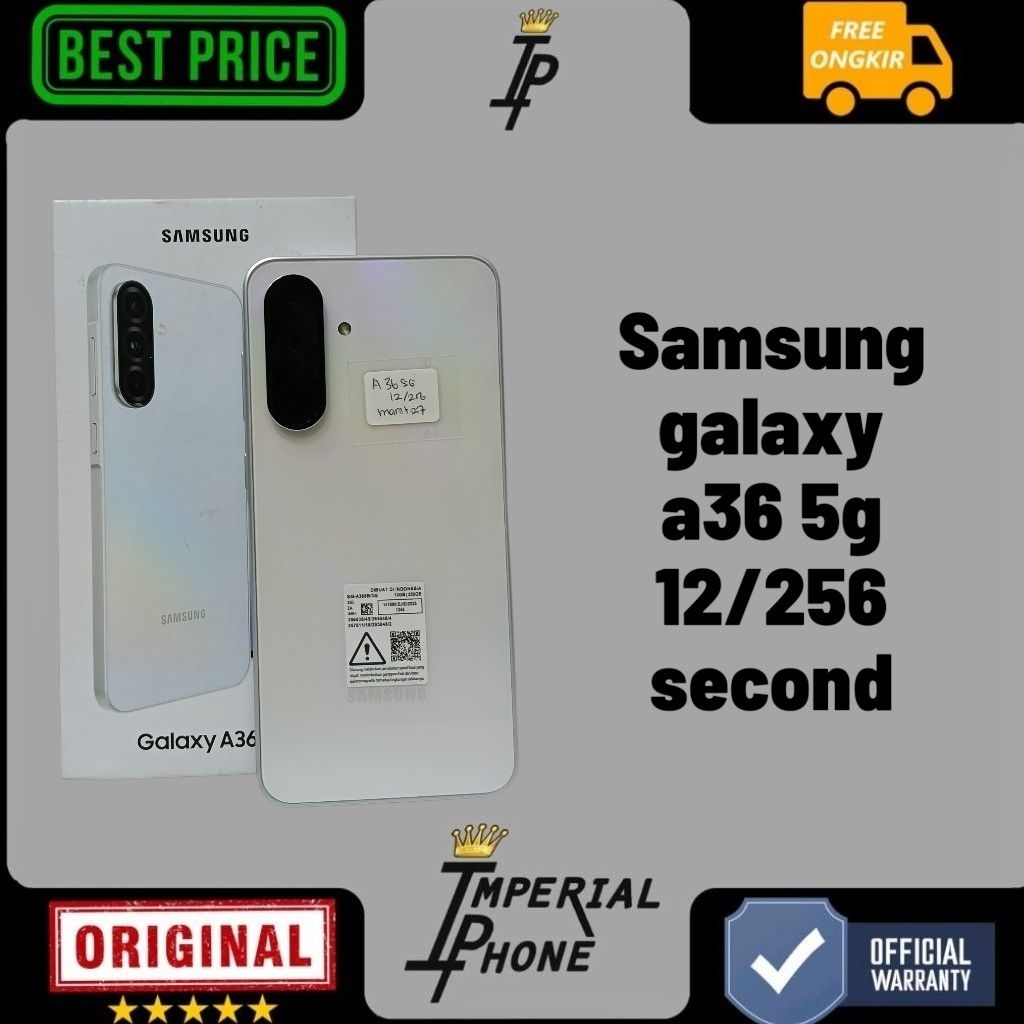 Samsung galaxy a36 5g 12/256 second