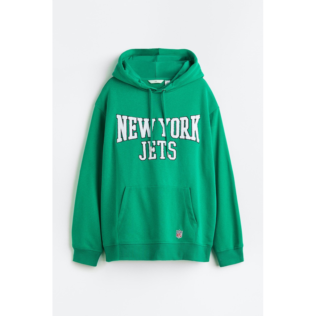 H&M Green Hoodie New York Jets