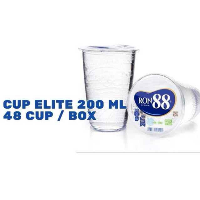 Ron 88 200ml / Cup Isi 48 Gelas Per Karton