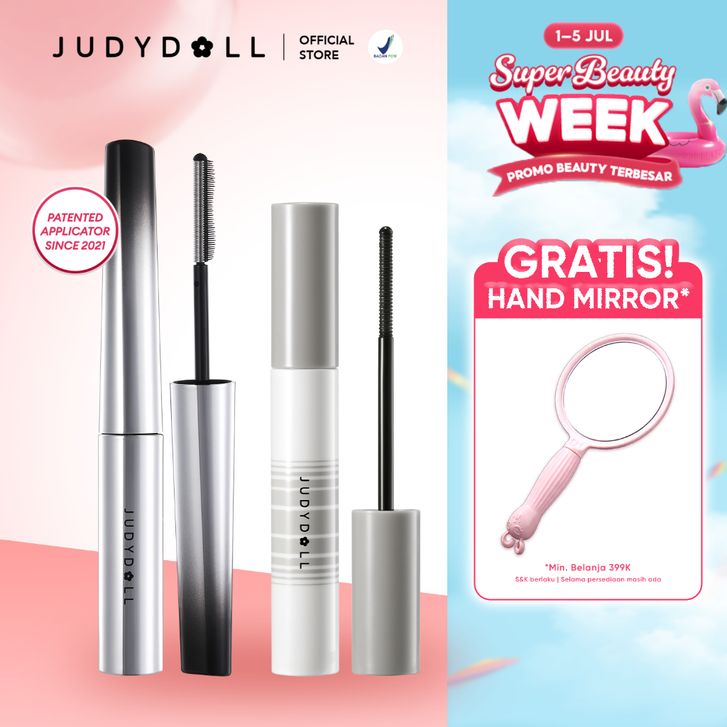 (BUNDLE) Judydoll Serum Mascara Black + Mascara Remover
