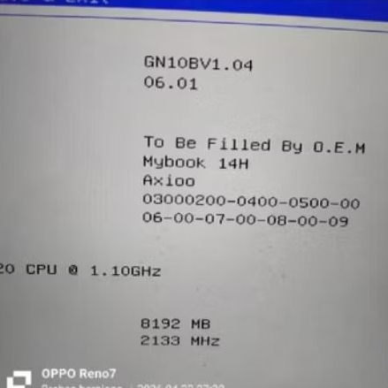 motherboard normal copotan laptop Axioo mybook 14H model PN1305P Intel N4020 ram 8GB onboard