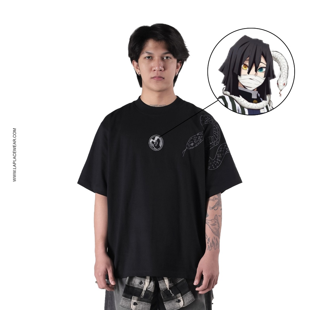 Laplace Kaos Oversize Anime Kimetsu No Yaiba - Serpent Hashira Obanai Iguro