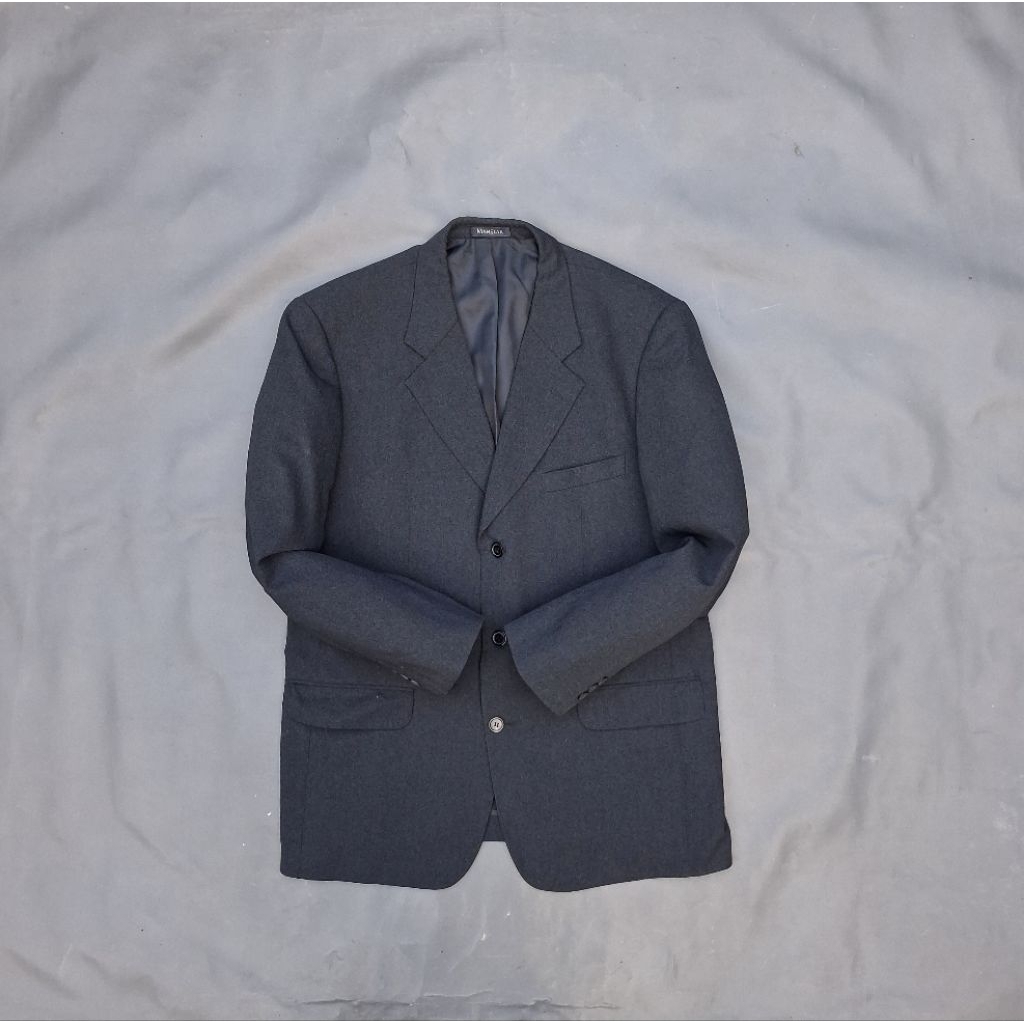 jas preloved hitam pria size jumbo/jas hitam second size xl/jas hitam polos manstar jumbo size/L83