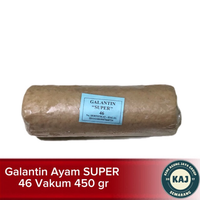 Galantin Ayam SUPER 46 Vakum 450g Jumbo Enak - Oleh-Oleh Asli Semarang