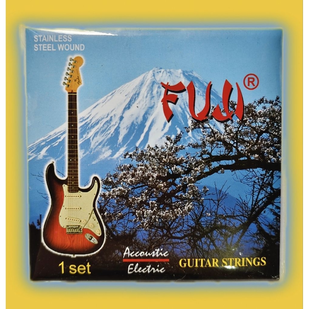 Senar Gitar 1 Set Lokal Isi Senar 1 Sampai 6