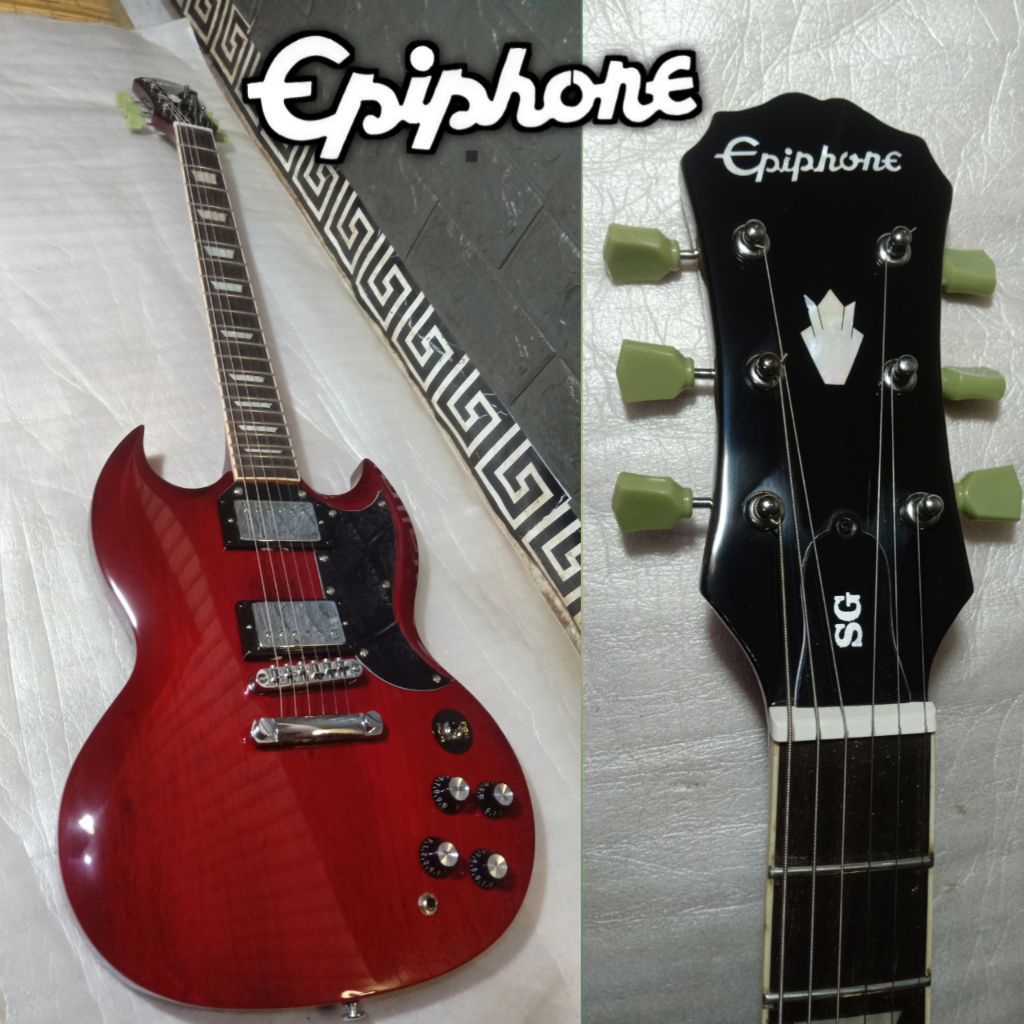 Gitar Elektrik Epiphone SG mulus terawat