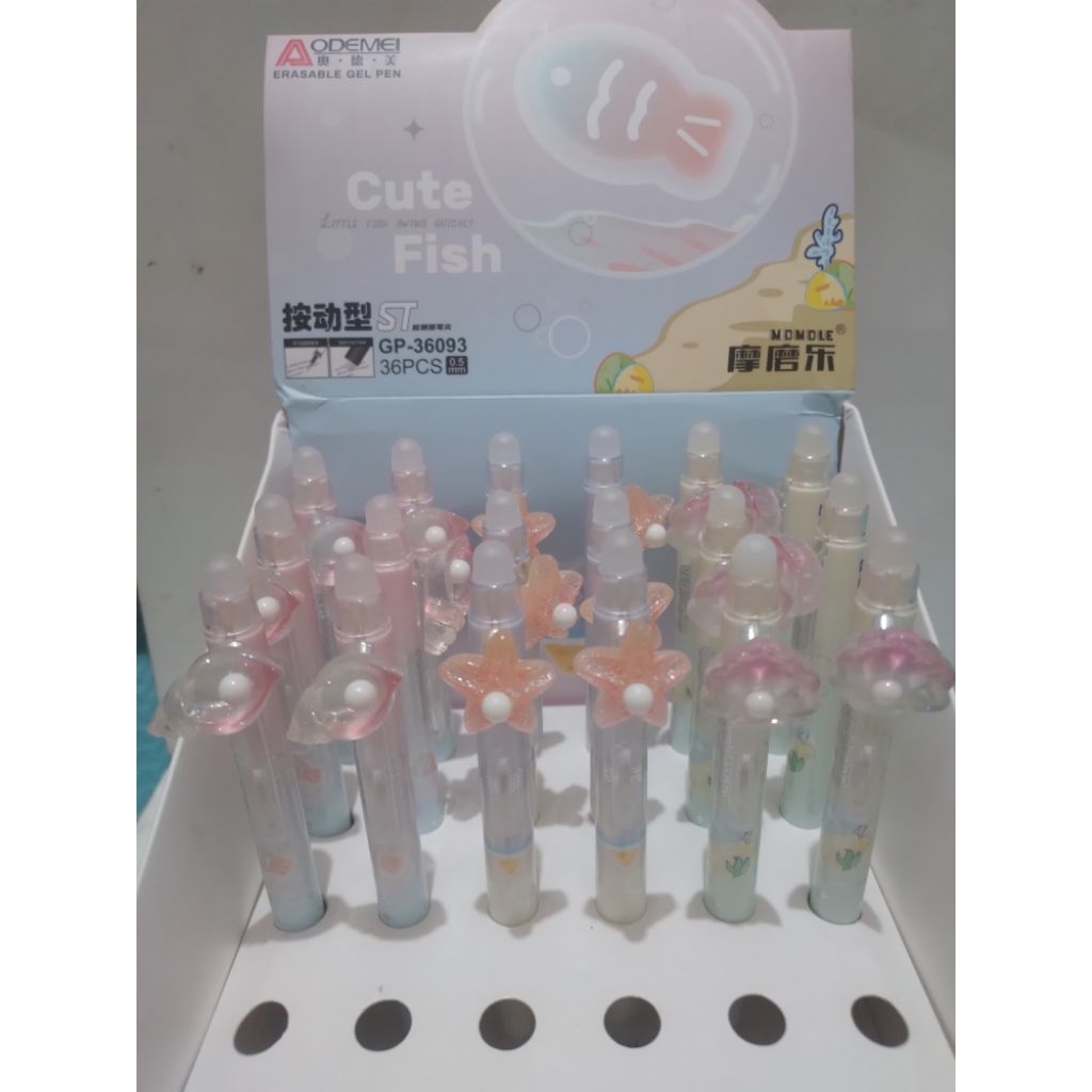 AODEMEI Erasable Gel Pen( PEN hapus) Cute Fish
