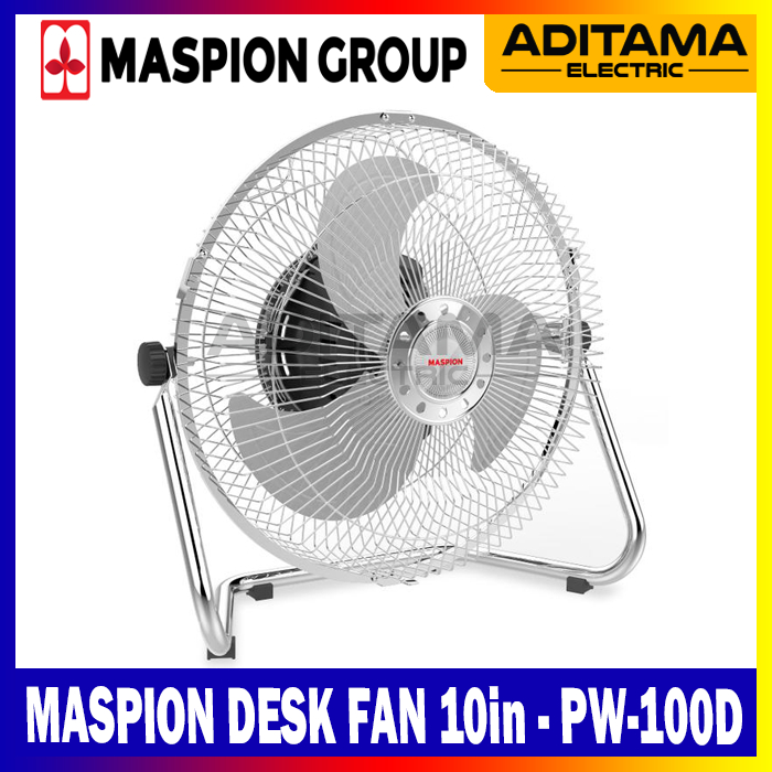 MASPION DESK FAN 10in PW-1001D / MASPION KIPAS ANGIN MEJA 10in PW-1001 D