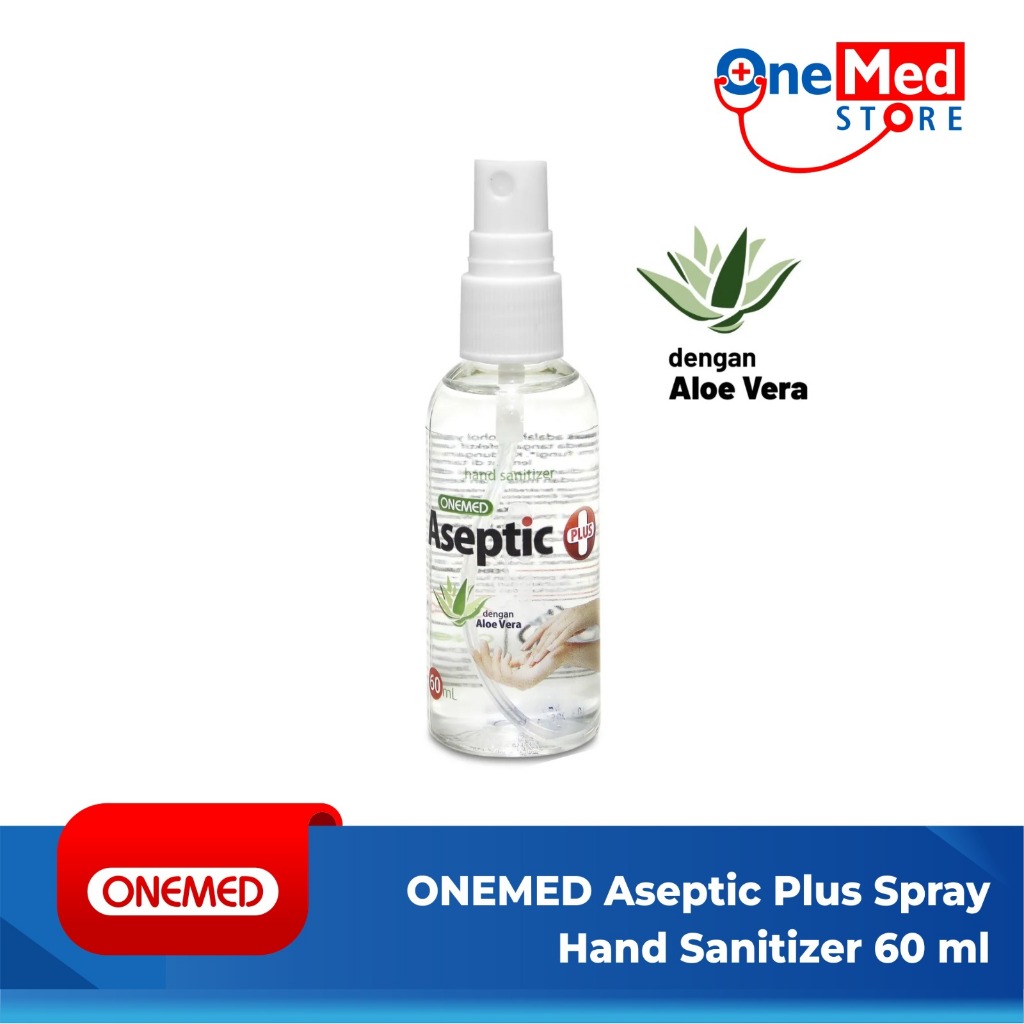 Aseptic Plus Spray Hand Sanitizer 60 ml ONEMED
