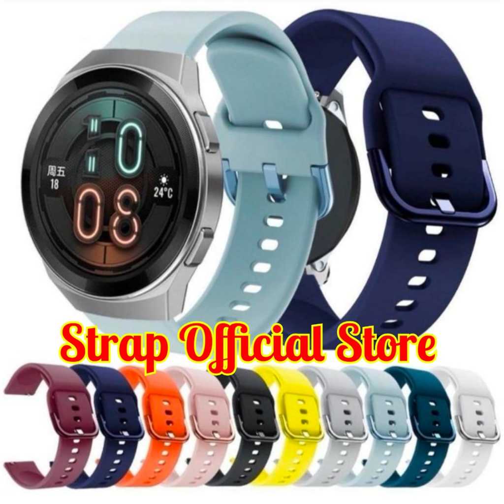 Strap Amazfit Stratos / Amazfit 2 Stratos / Amazfit 3 Stratos Tali Jam Rubber Colorful Buckle Model 