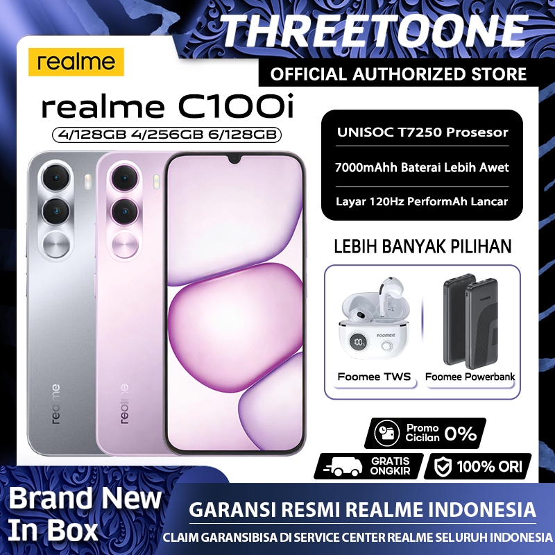 realme C100i 6GB+12GB|128GB (7000mAh Battery | 120Hz Ultra Smooth Display | ArmorShell Protection)