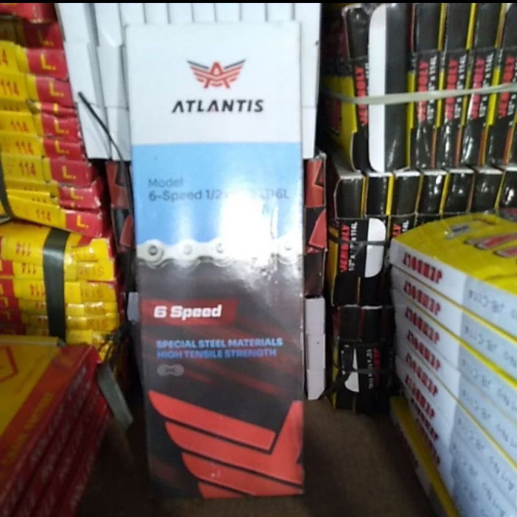Rantai Sepeda Mtb Merk Atlantis 116L / Rante Sepeda Operan Mtb