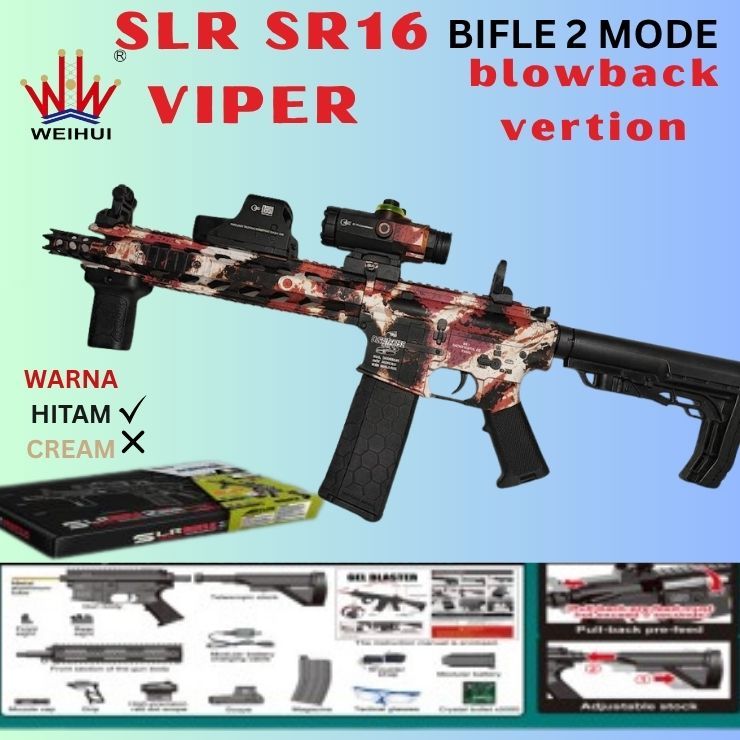 WEI HUI TOY MAINAN WGB SLR SR 16 VIPER SERIES 2 BATREI 7,4 VOLT