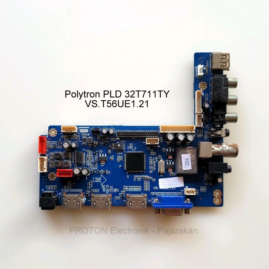 Mainboard LED TV Polytron PLD 32T711TY 32D100 32D100V PLD32D100V 32T1500 PLD32T1500 PLD32T711TY 32T7