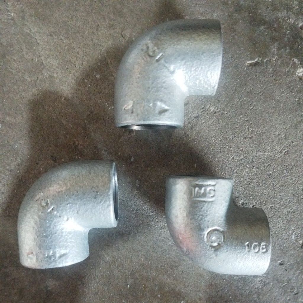 Elbow drat galvanis 1/2" / Elbow galvanis 1/2"