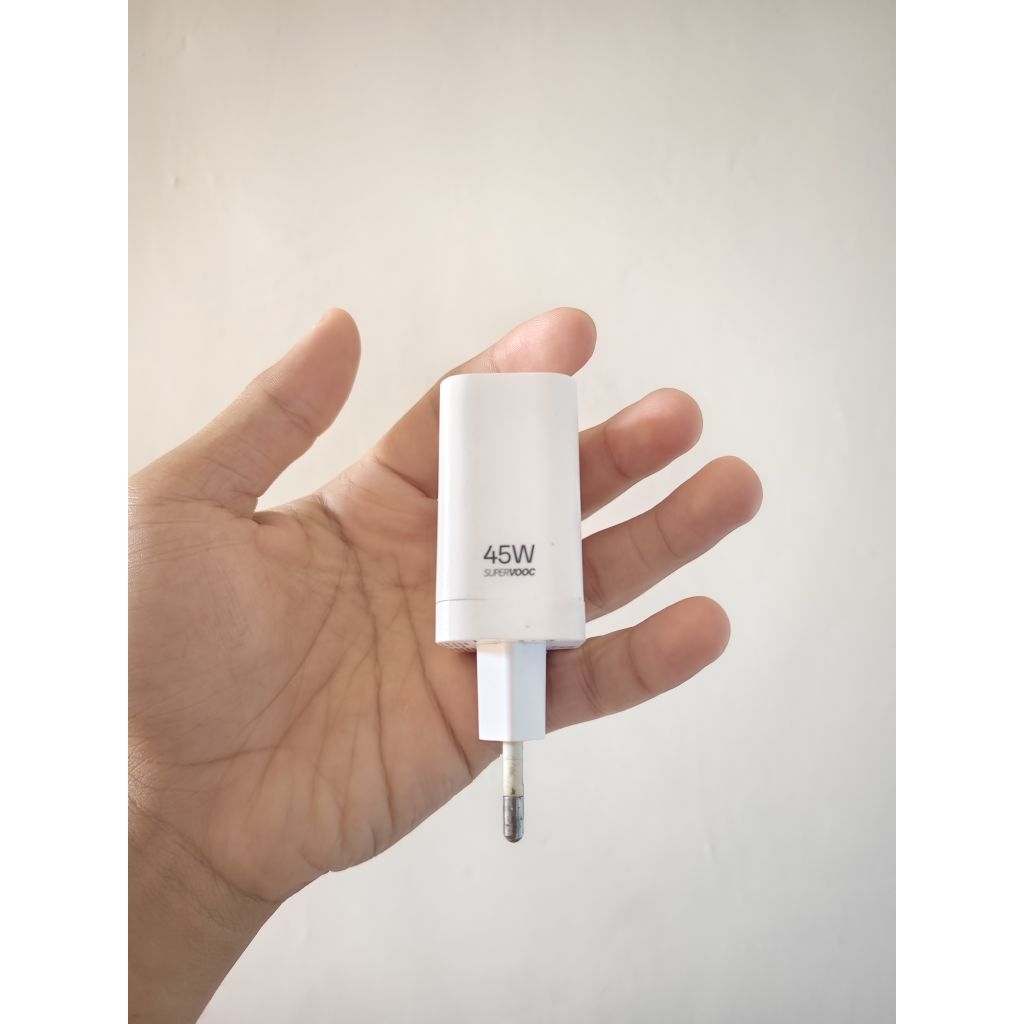 KEPALA CHARGER OPPO 45 WATT ORI BAWAAN