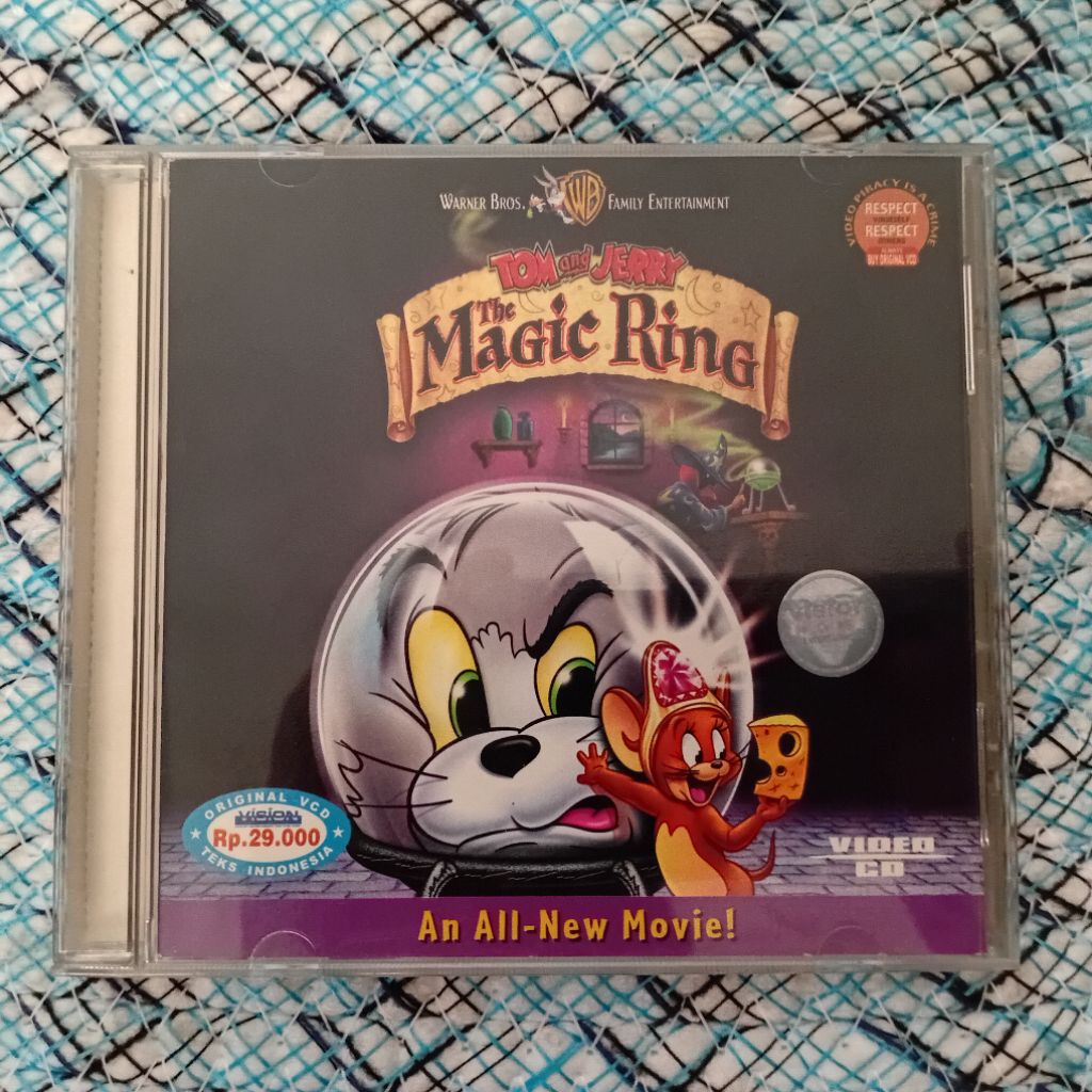 VCD Tom and Jerry: The Magic Ring (2001) Teks Indonesia Original Warner Bros Animation VideoCD Like 