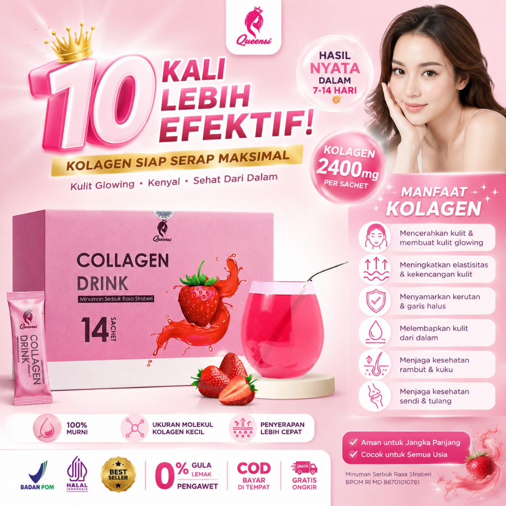 FLASH SALE QUEENSI COLLAGEN DRINK