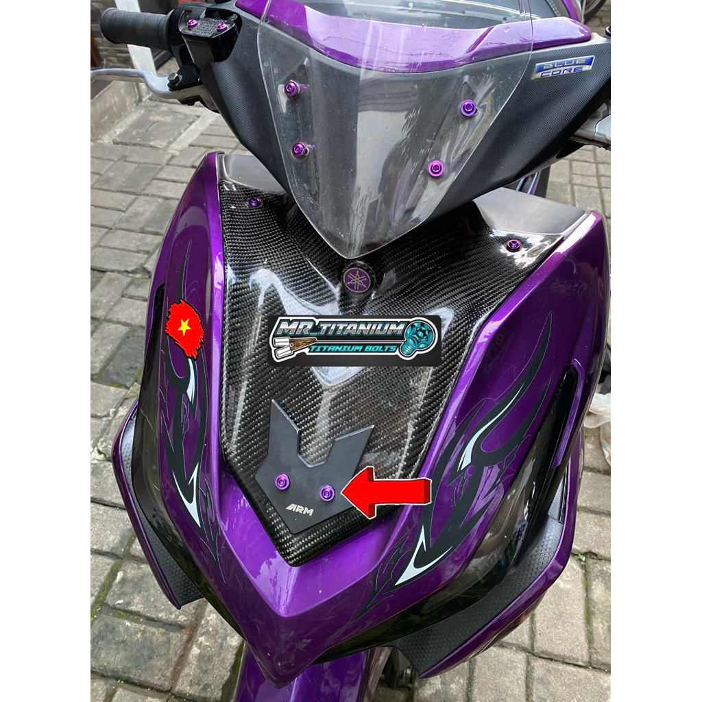 BAUT TITANIUM DASI AEROX