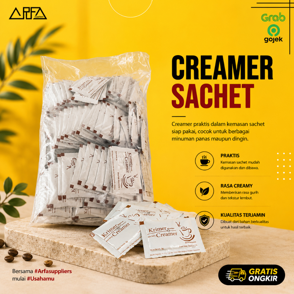 krimer bubuk creamer sachet isi 250