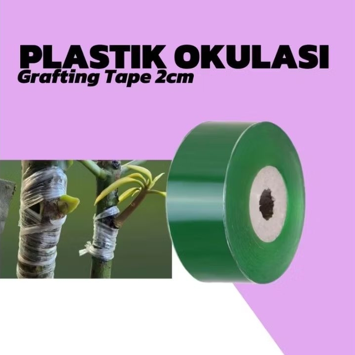 GRAFTING TAPE 2CM PLASTIK OKULASI CANGKOK TANAMAN GRAFTING TAPE