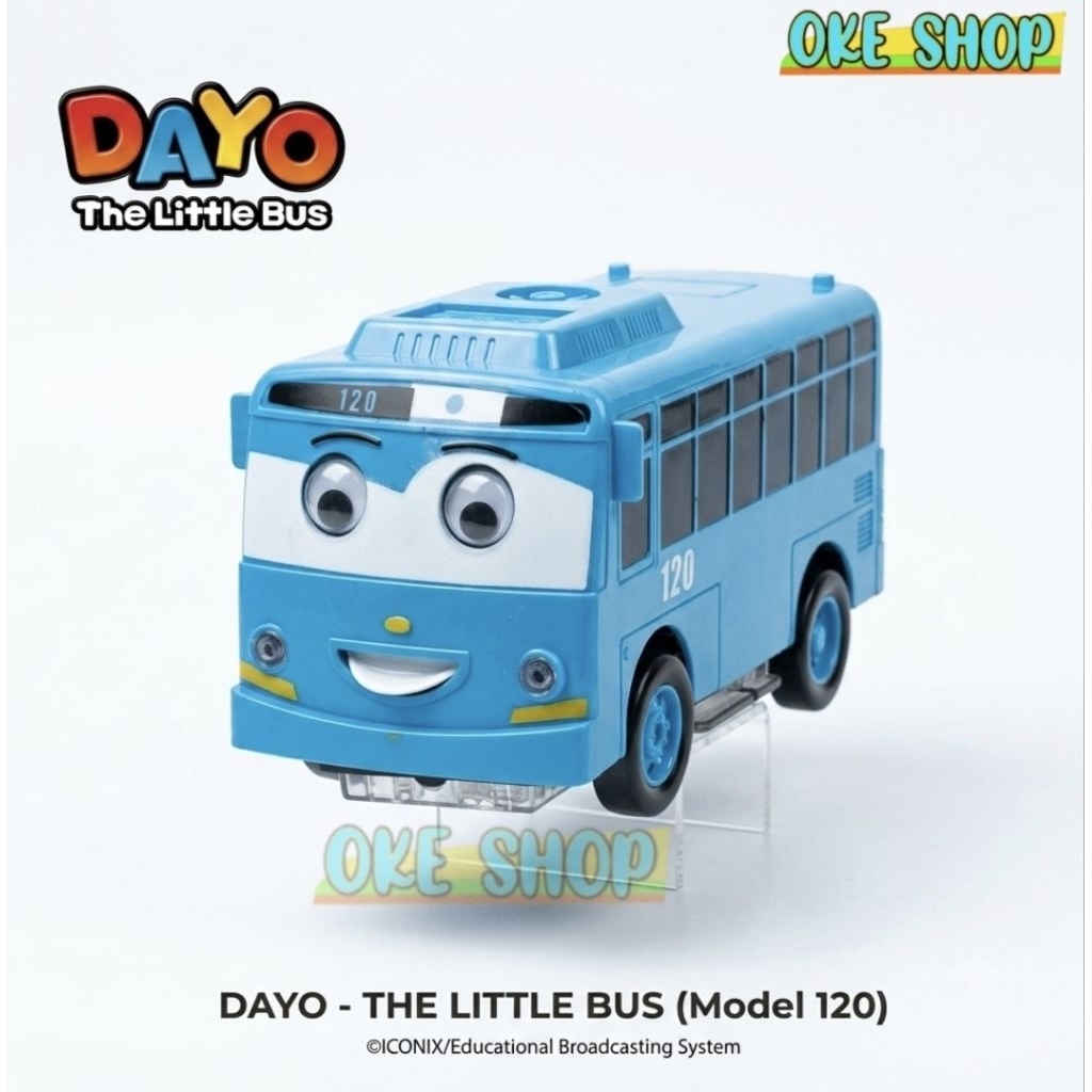 Mainan Anak Bus Musik & Lampu "DAYO The Little Bus" BP 8000 - Dancing Car
