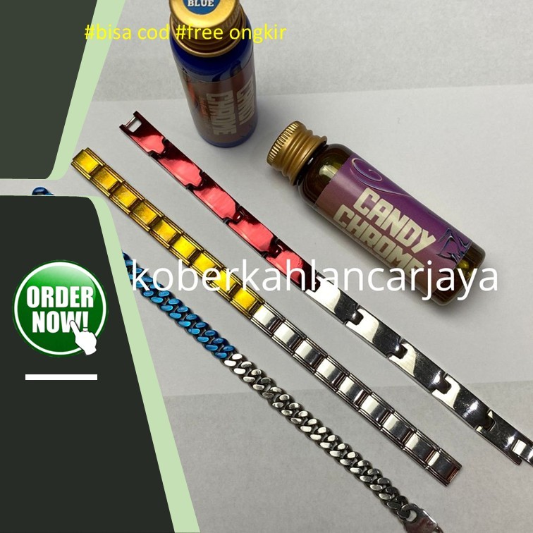 (OLES) 20 ML CANDY CHROME CAT LOGAM OLES CHROME CANDY CAT OLES BESI PREMIUM