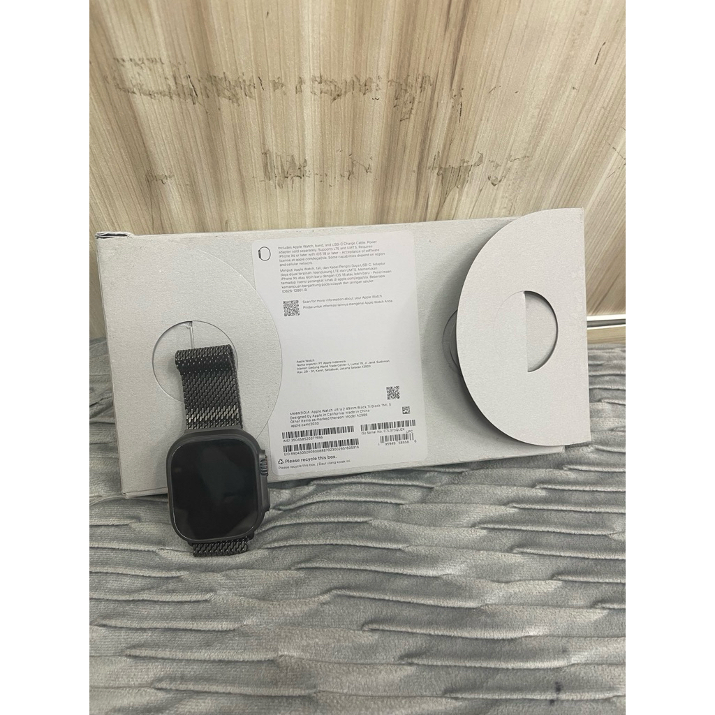 apple Watch Ultra 2 49mm | iwatch Ultra2 Black titanium ex resmi ibox