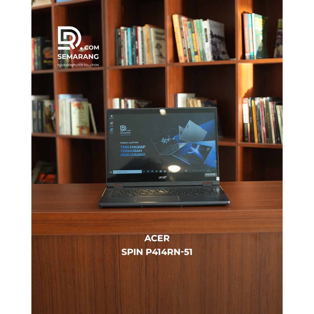 Laptop 2in 1 Acer Spin 5 Series || SP714-51 Flip 360° bisa dilipat Jadi Tablet Layar sentuh Touchscr