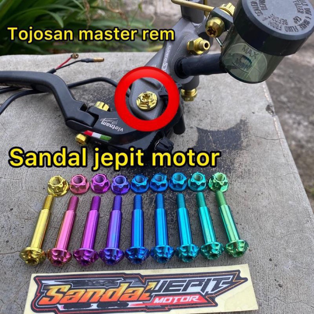 BAUT TITANIUM TOJOSAN MASTER REM BREMBO RCS 19 CORSA CORTA TOJOSAN TITANIUM MASTER REM BREMBO RCS 19