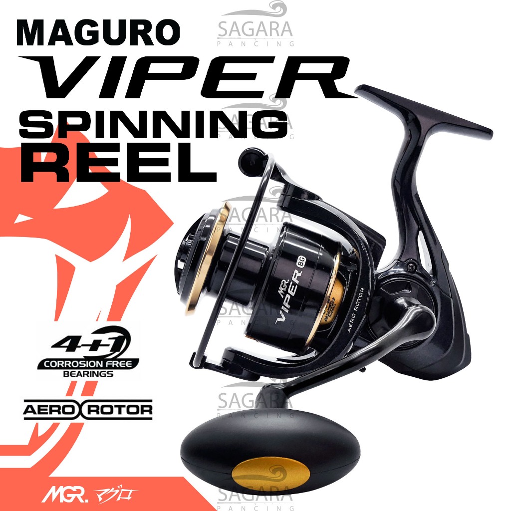 Reel Maguro Viper | Reel Jigging | Reel Dasaran | Sudah Power Handle