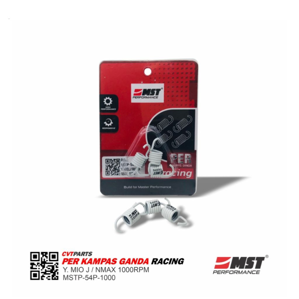 Per Kampas Ganda Racing MST Yamaha Mio J / NMAX 1000RPM (MSTP-54P-1000)