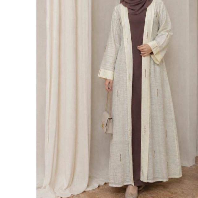 outer abayaa hanya outer gamis arab dubai payet berpayet