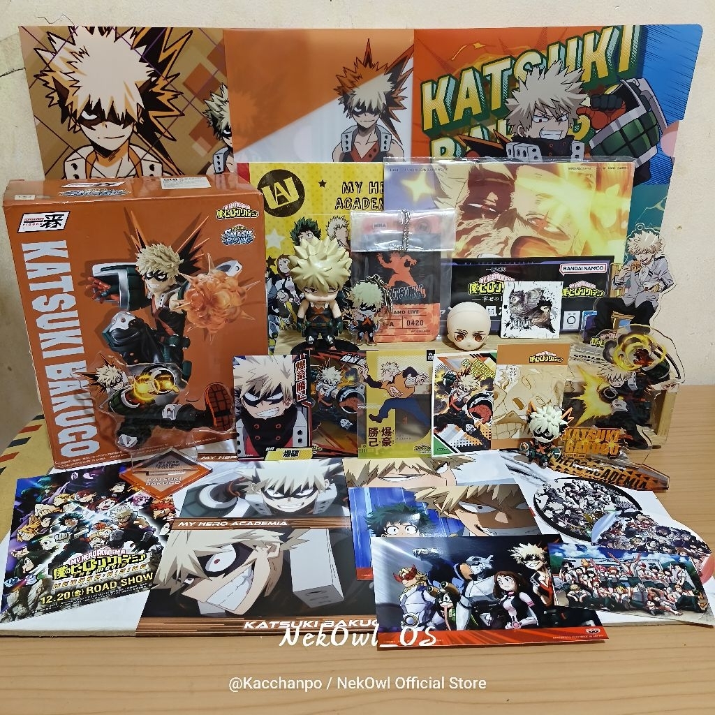 [UPDATE] AAB Bakugo Katsuki / Kacchan Official Merchandise My Boku No hero Academia Merch BNHA MHA C
