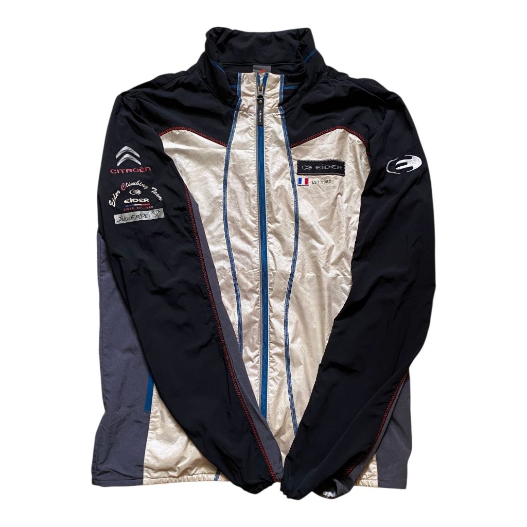 Jaket Outdoor Eider Running Parasut Quicdry dalaman Furing Jaring