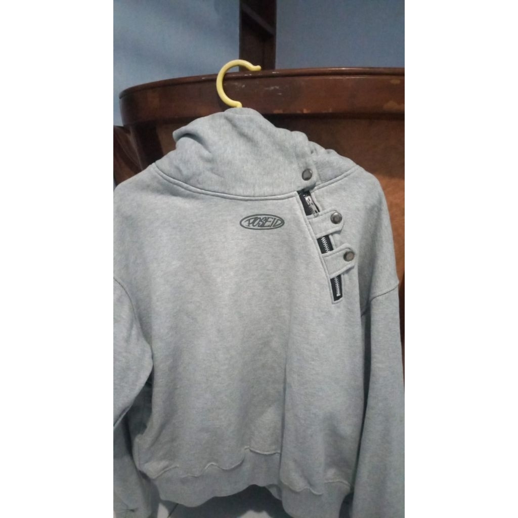 hoodie abu Poseidon pesenan carousell