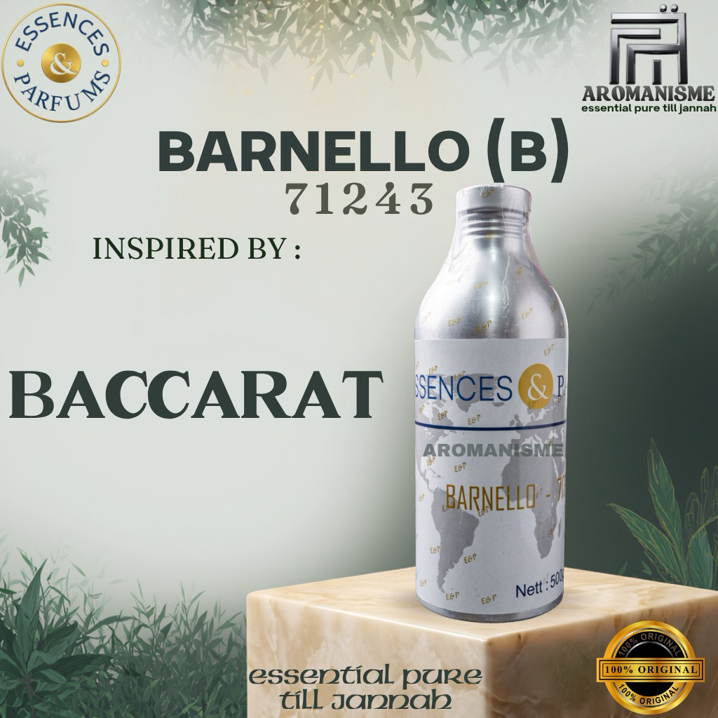 Bibit Parfum Searah Baccarat By Essences Barnello Grade (B) Segel 500Ml
