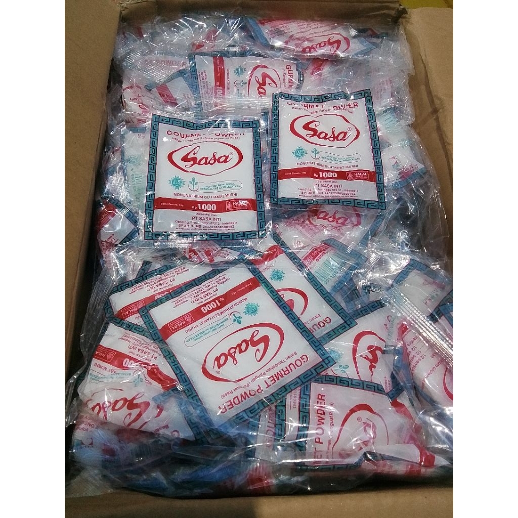 Micin Sasa 1000s /penyedap rasa 14gr/ Micin Sasa Penyedap rasa 1000s 14gr