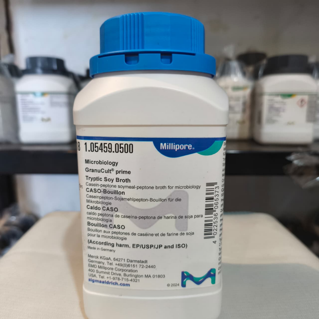 TRYPTIC SOY BROTH  FOR MICROBIOLOGY MERCK 105459 / 500GRRAM (ORIGINAL)