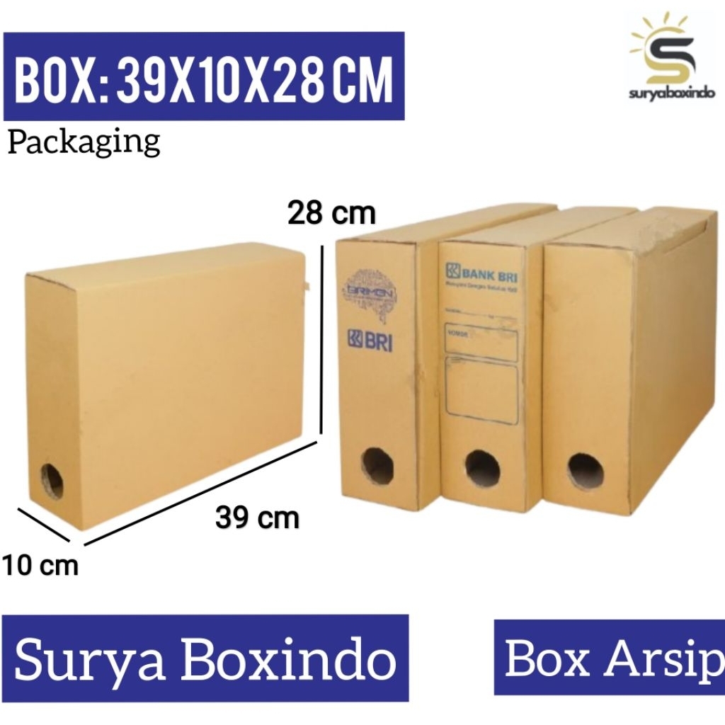 Box Arsip 39x10x28cm(BRI)/File/Kardus Arsip/Document