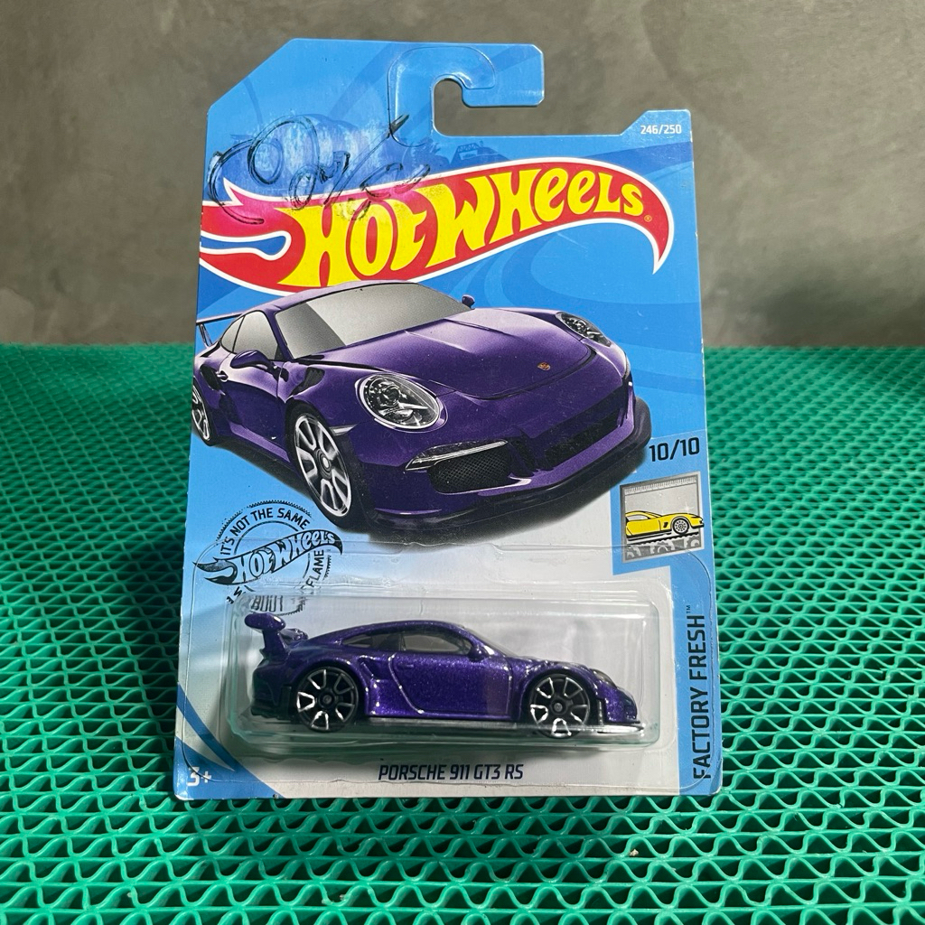 Hotwheels Porsche 911 GT3 Purple Ungu