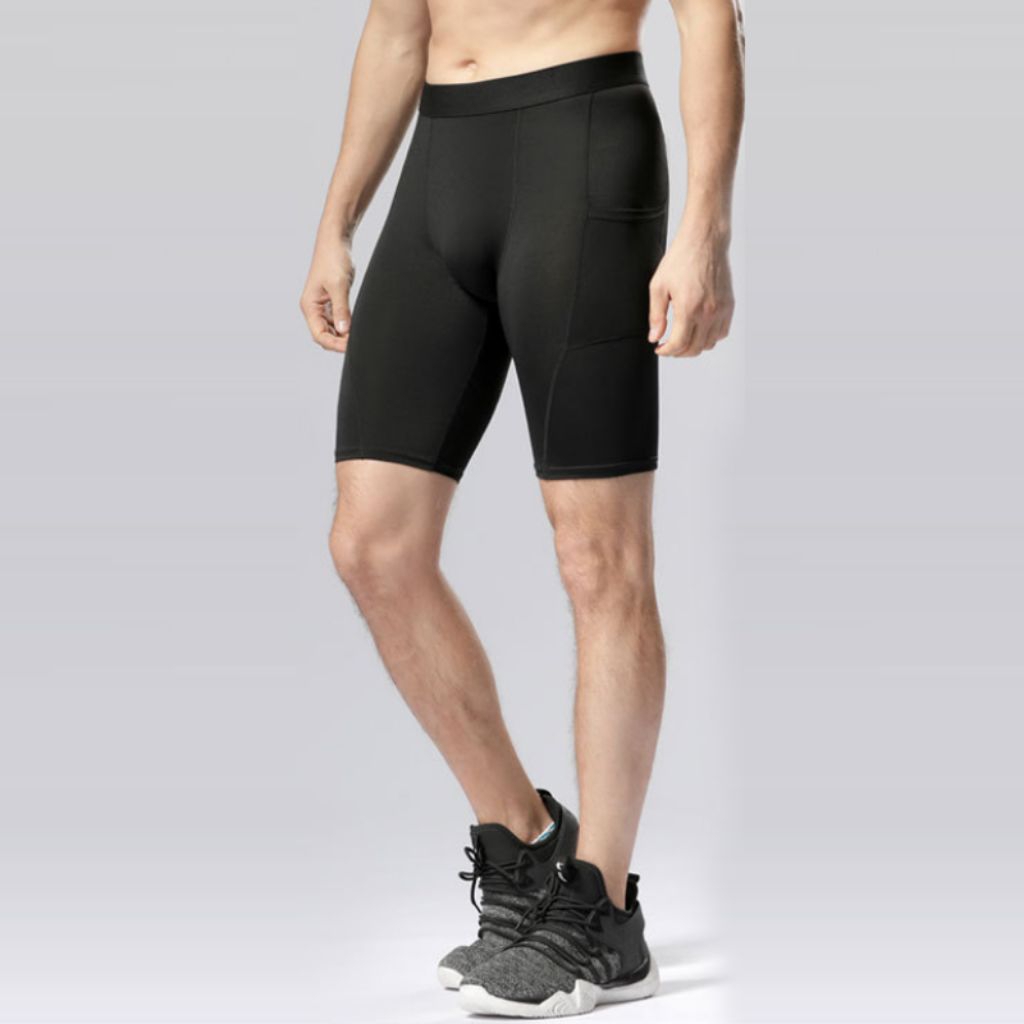 celana baselayer pendek / celana compression olahraga / celana baselayer poket