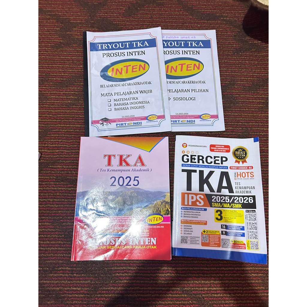 TKA INTEN dan try out
