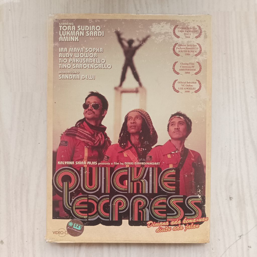 Original VCD Film Indonesia Quickie Express