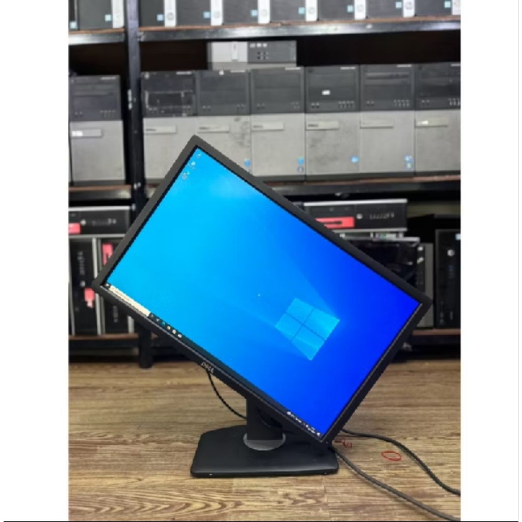 LED monitor DELL U2412M 24 inch widescreen panel IPS full hd resolusi 1920x1200