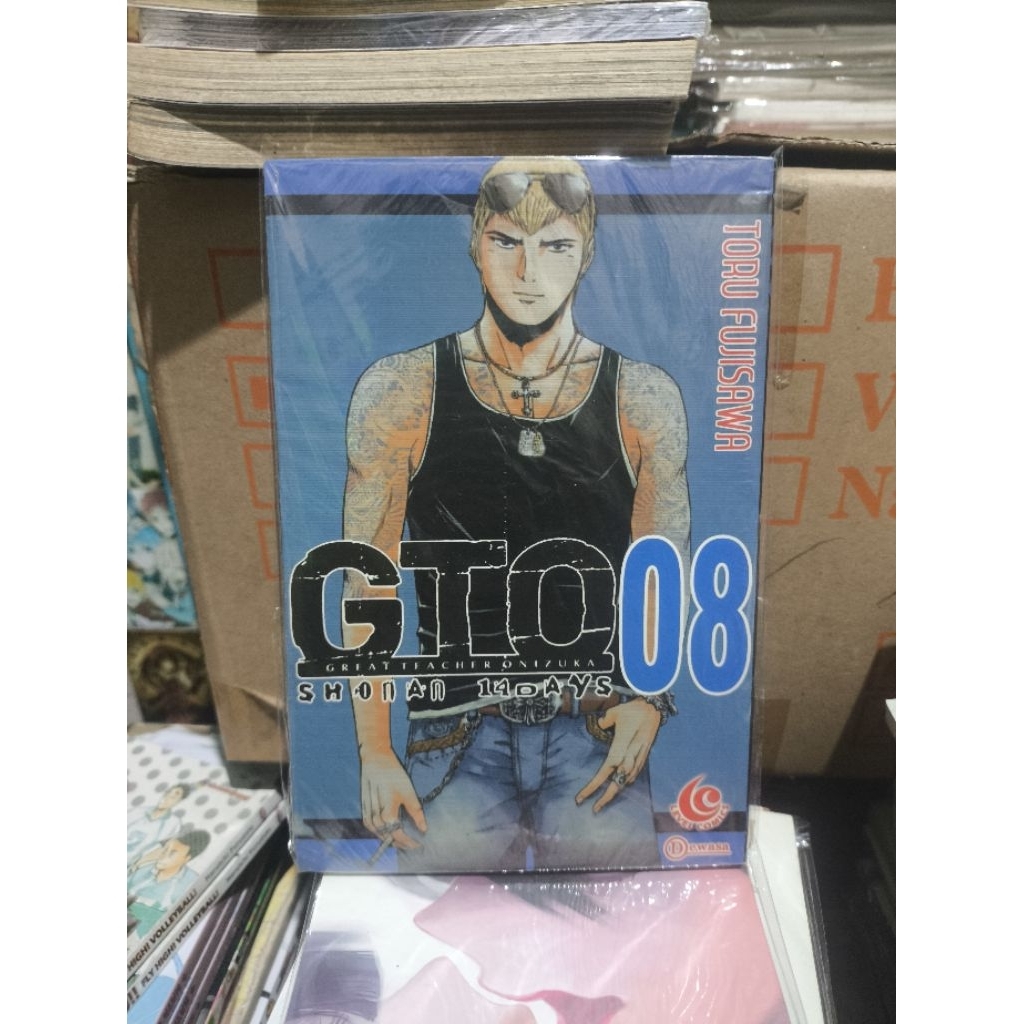 Komik Gto shonan 14 days 8 segel / komik gto shonan 14 days vol 8 segel